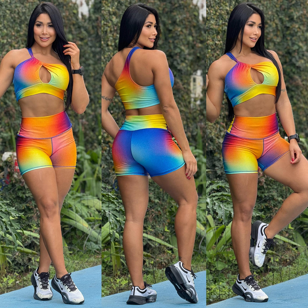 Colored Short Set